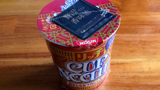 カップヌードル リッチ 贅沢とろみフカヒレスープ味を食べてみました！