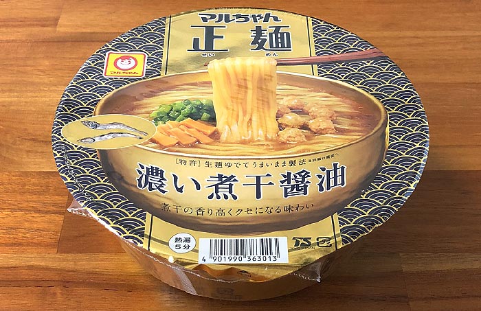 マルちゃん正麺 濃い煮干醤油