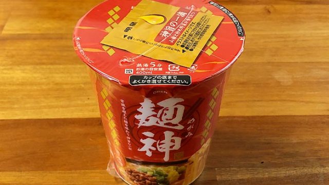 麺神カップ 神太麺×旨 味噌