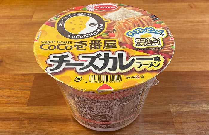 CoCo壱番屋監修 チーズカレー味ラーメン
