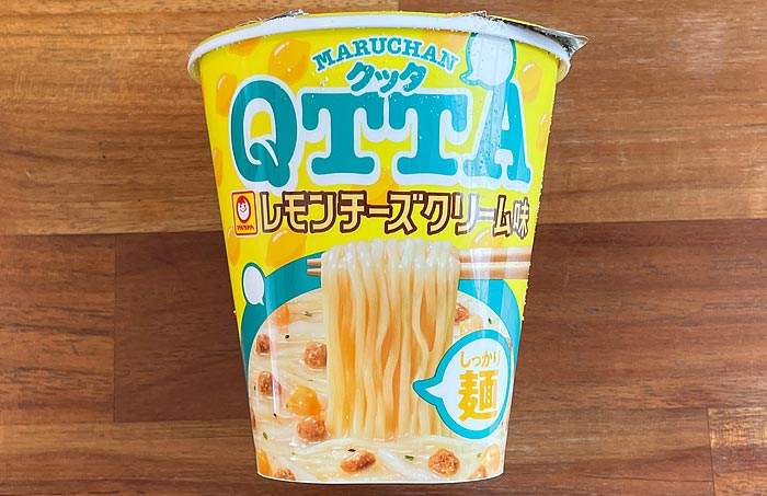 クッタ（QTTA）レモンチーズクリーム味 パッケージ