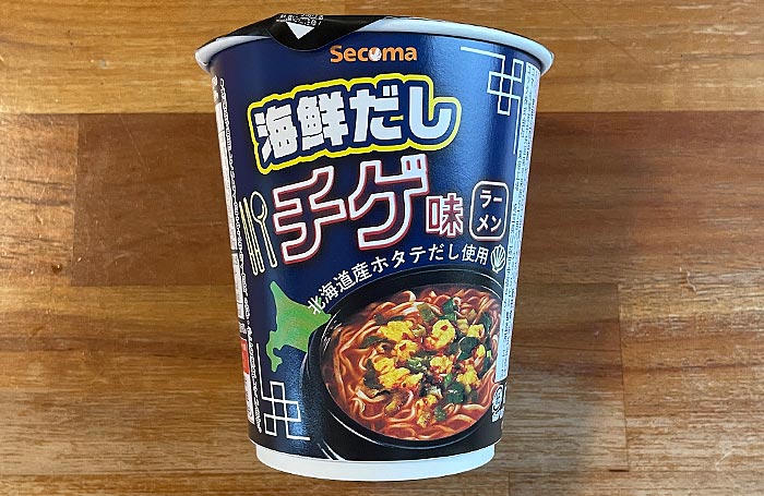 【セイコーマート】海鮮だしチゲ味ラーメン パッケージ