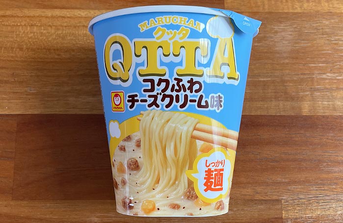 クッタ（QTTA）コクふわチーズクリーム味 パッケージ