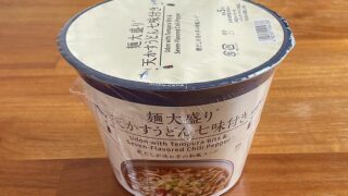 L marche（マルシェ）麺大盛り 天かすうどん 七味付き