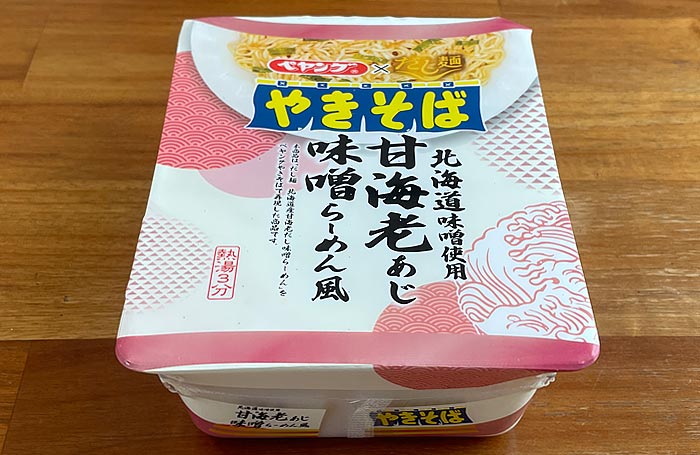 tabeteだし麺 ペヤング甘海老あじ味噌らーめん風やきそば