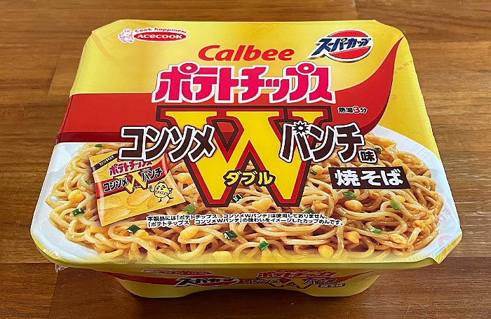 スーパーカップ カルビーコンソメWパンチ味 焼そば