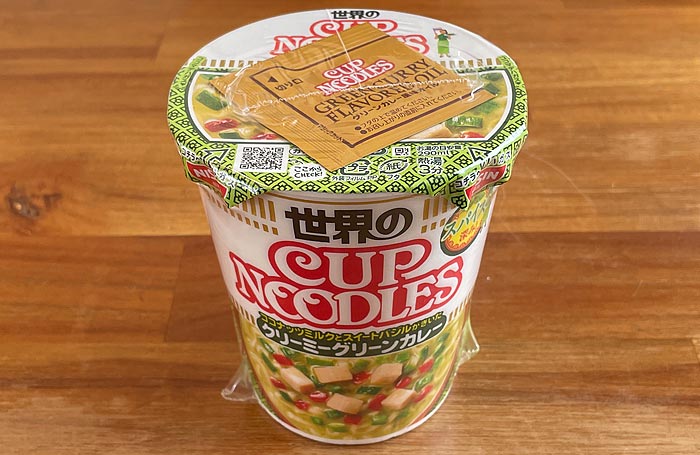 カップヌードル スパイス香るクリーミーグリーンカレー