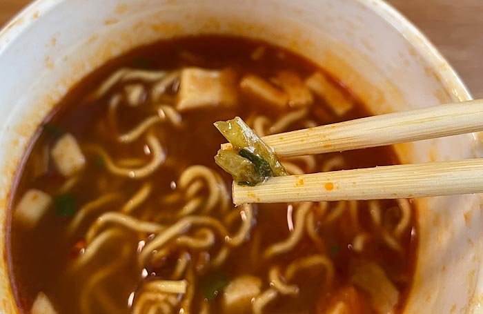 中華三昧 四川飯店 麻婆豆腐麺