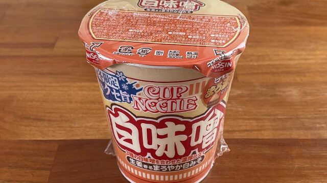 カップヌードル 白味噌