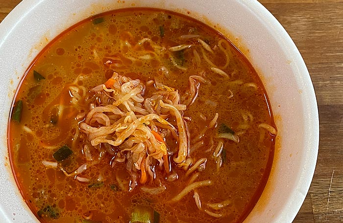 マルちゃん正麺 カップ もやし辛味噌