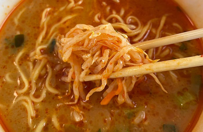 マルちゃん正麺 カップ もやし辛味噌