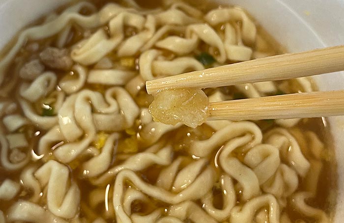 スーパーカップ1.5倍 鶏たま風甘コクだしうどん