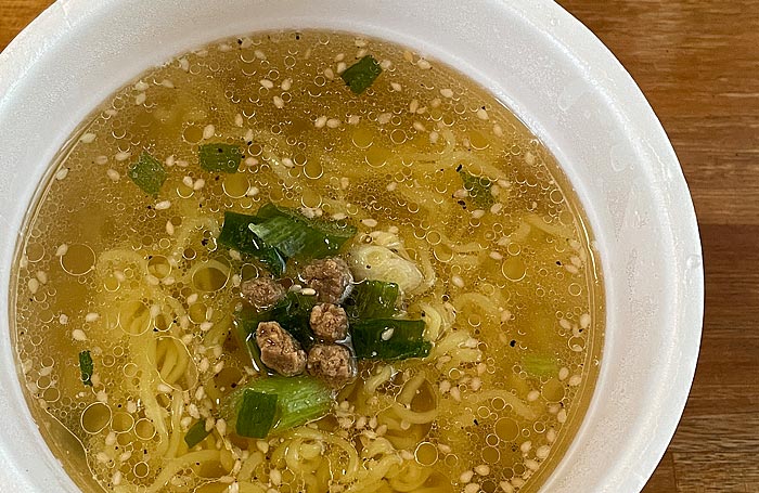 がんばれ！受験生 麺づくり 鶏だしねぎ塩味