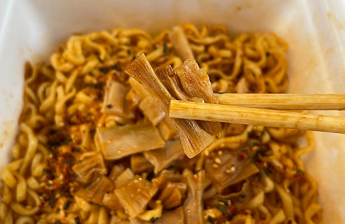 至福の偏愛グルメ メンマ汁なし麺