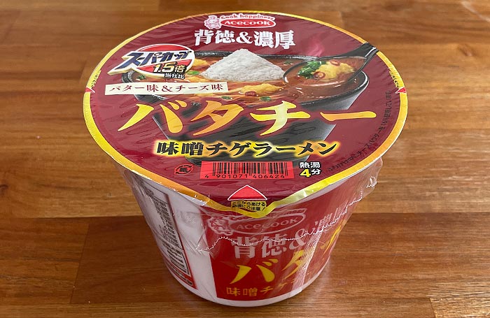 スーパーカップ1.5倍 バタチー 味噌チゲラーメン