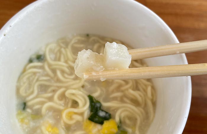 北海道十勝チーズ仕立て じゃがチーズ塩味ラーメン