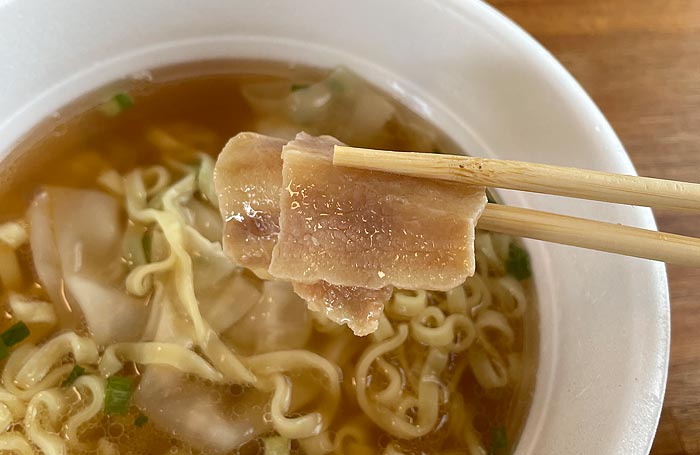 喜多方ラーメン坂内 コク醤油ワンタン麺