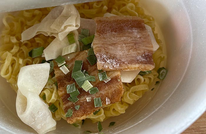 喜多方ラーメン坂内 コク醤油ワンタン麺