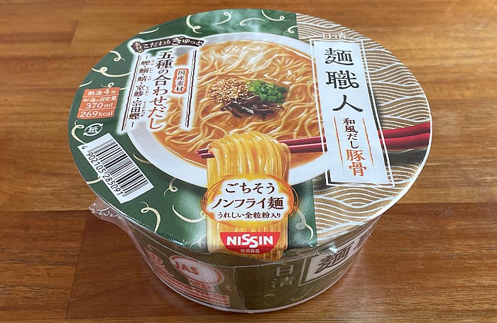 日清麺職人 和風だし豚骨