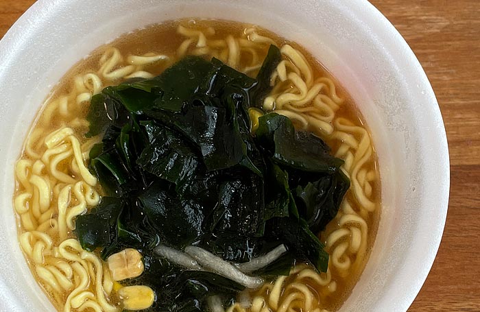 わかめラーメン しじみだし・みそ