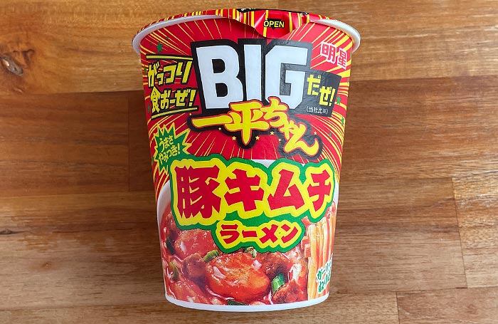 BIGだぜ! 一平ちゃん 豚キムチラーメン