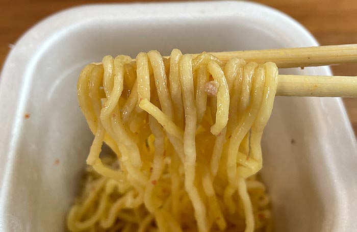 パスタdeモッチッチ カルボナーラ風