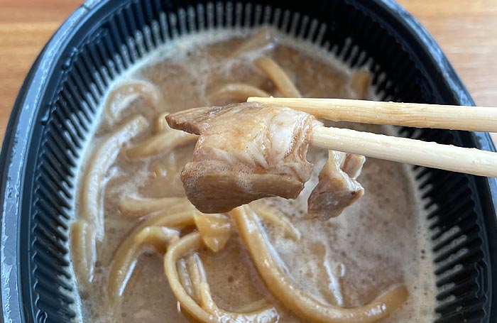 にんにく醤油豚骨ラーメン