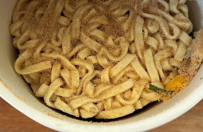 もったいないをおいしいに 五島列島の魚介だしうどん