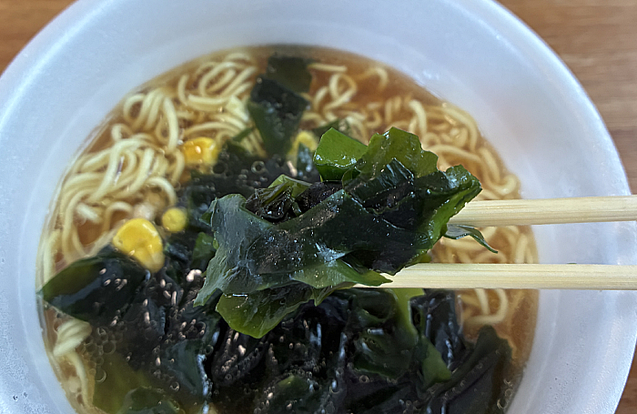 わかめラーメン 静岡駿河湾産桜えびだし醤油