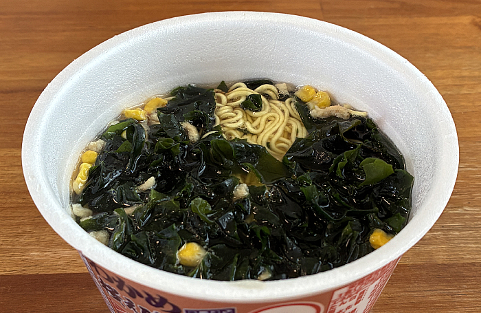 わかめラーメン 静岡駿河湾産桜えびだし醤油