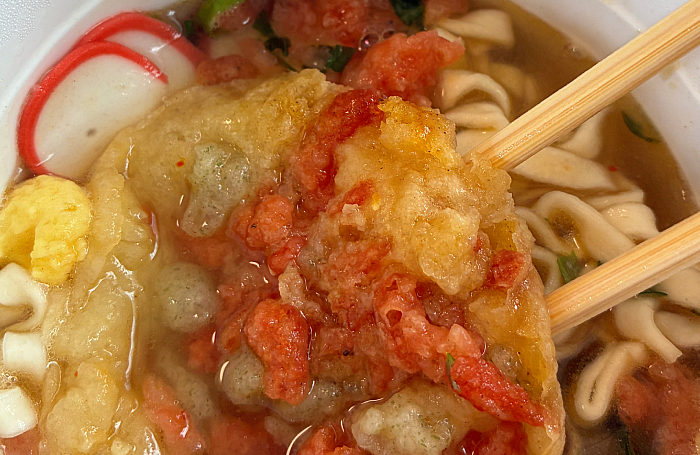 マルちゃん 赤いたぬき天うどん