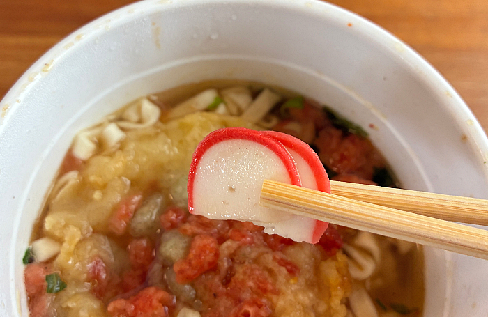 マルちゃん 赤いたぬき天うどん