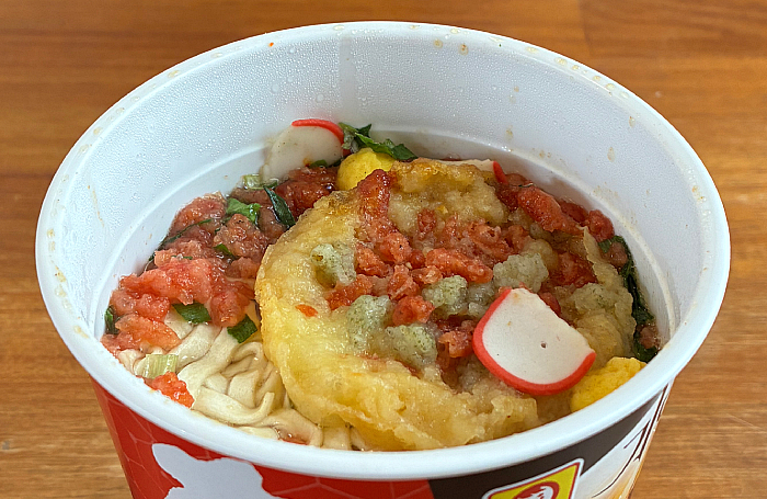 マルちゃん 赤いたぬき天うどん