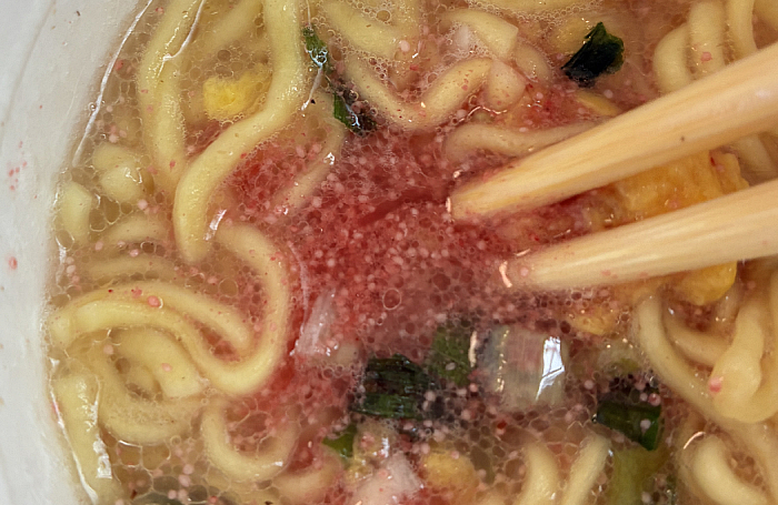ファミマ たらこ味塩ラーメン