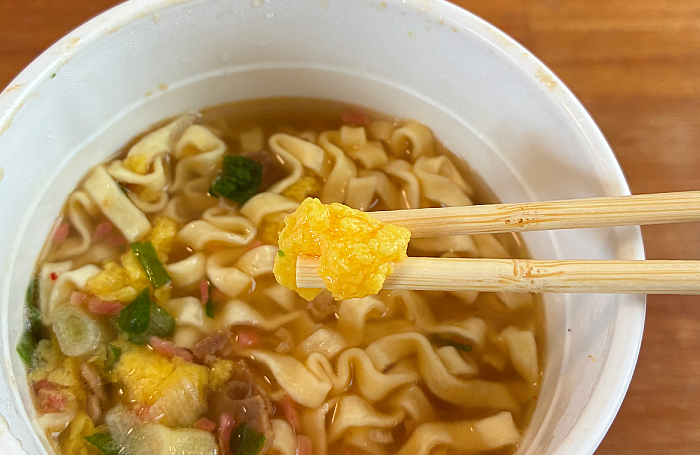 かつおとソーキ味沖縄風そば