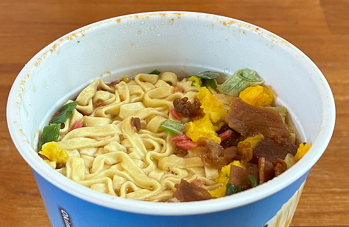 かつおとソーキ味沖縄風そば