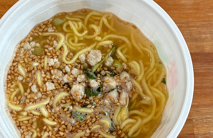 鰹だし香る 本わさび塩ラーメン