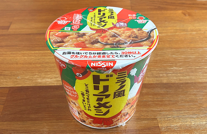 日清ミラノ風ドリアメシ