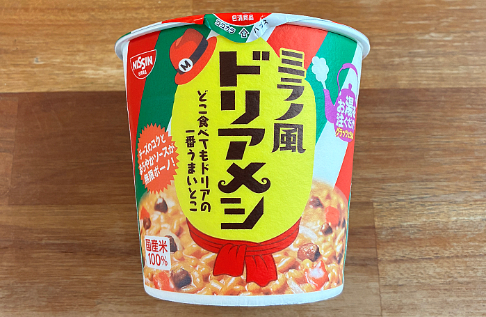 日清ミラノ風ドリアメシ