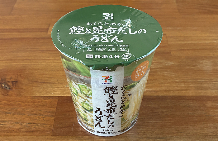 おくらとめかぶ 鰹と昆布だしのうどん