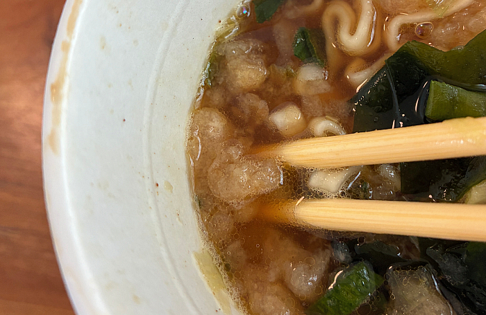 山田うどん食堂監修 たぬきうどん