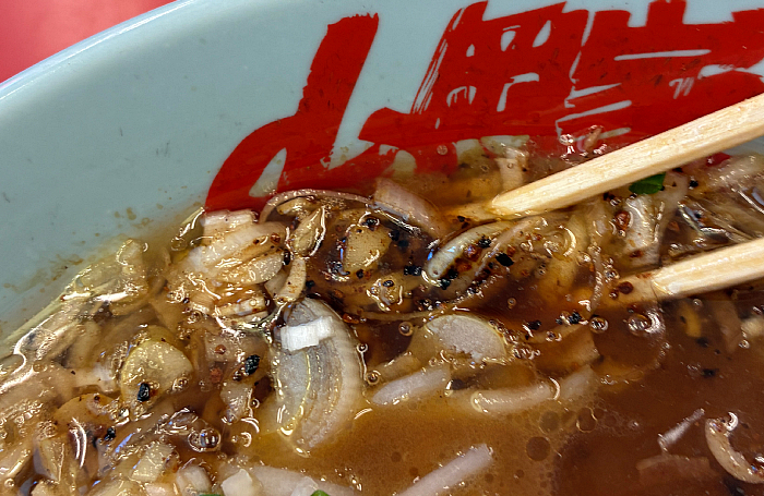 山岡家 焦がし醤油ラーメン