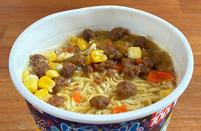ドラえもん なつかしの黄色いカレーヌードル