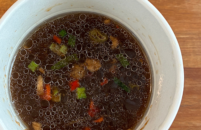 福福彩菜 香港風牛肉の黒胡椒炒め味春雨