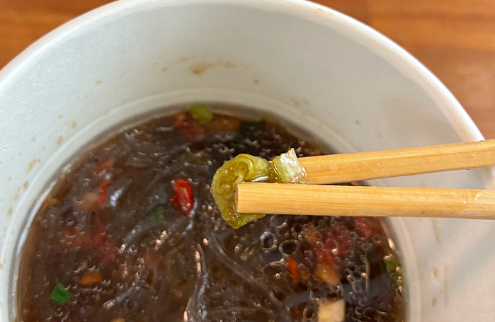 福福彩菜 香港風牛肉の黒胡椒炒め味春雨
