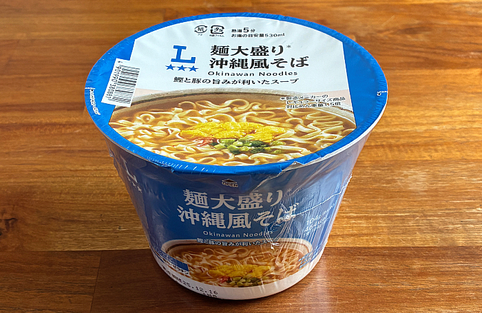 ローソン 麺大盛り 沖縄風そば