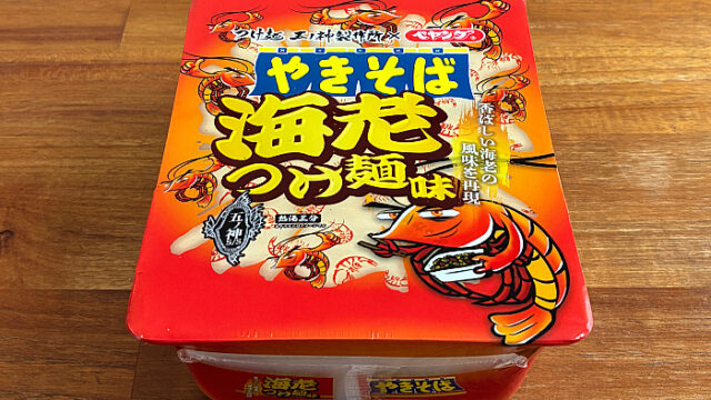 ペヤング 海老つけ麺味やきそば