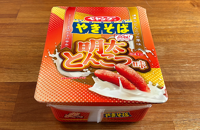 ペヤング 明太とんこつ味やきそば
