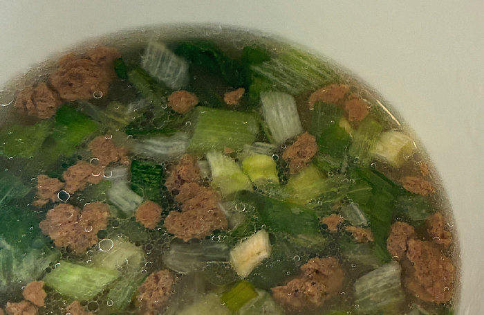 ねぎ塩カルビ味ラーメン