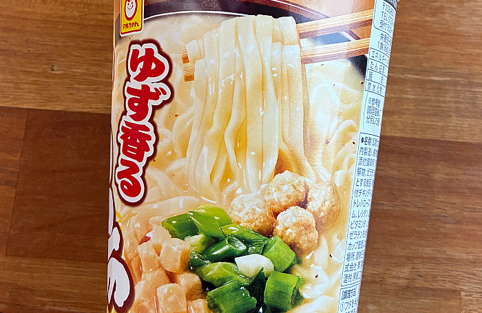 マルちゃん ゆず香る鶏白湯うどん